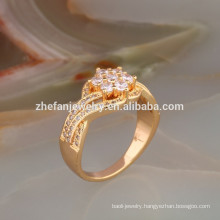 free shipping jewelry Brass plating gold wedding rings styles for women latest gold ring designs